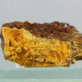 Bariofarmacosiderita<br />Mina Gold Hill, Gold Hill, Distrito Gold Hill, Condado Tooele, Utah, USA<br />26x15 mm<br /> (Autor: Juan Espino)