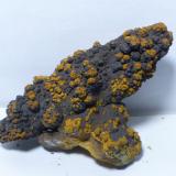 Goethita y limonita<br />Mines Can Palomeres, Malgrat de Mar, Comarca Maresme, Barcelona, Cataluña / Catalunya, España<br />5x2cm<br /> (Autor: heat00)