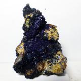 Azurita<br />Mina Linda Mariquita, El Molar, Comarca Priorat, Tarragona, Cataluña / Catalunya, España<br />5x3cm<br /> (Autor: heat00)