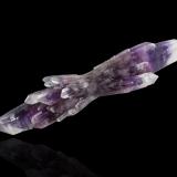 Quartz (variety amethyst)Amatitlán, Municipio Eduardo Neri, Guerrero, México17,0	x	3,5	x	3,5	cm (Author: MIM Museum)